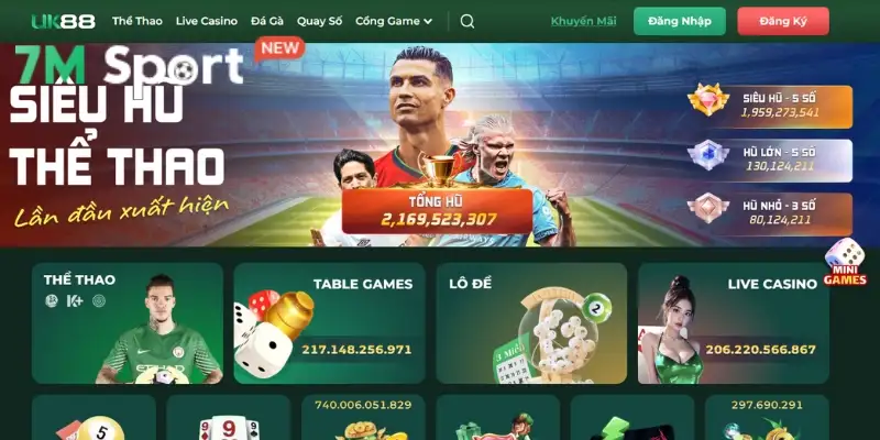 Giới thiệu chung thông tin cơ bản về nhà cái UK88