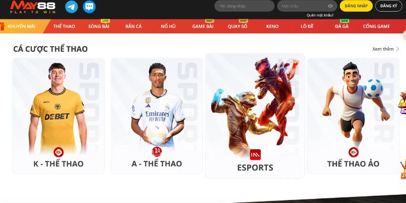 MAY88 - Thế Giới Giải Trí Chất Lượng| Đăng Ký Nhận 888k 8 Các sảnh game phong phú thu hút người chơi